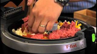 Chef Ming Tsai uses T-fal ActiFry to make Larb