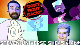 Steven Universe - Episode 45 & 46 Reaction! (First-Time Viewing)