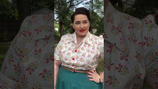 Practical Vintage OOTD #vintagehair #vintagestyle #plussizevintage