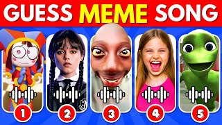 GUESS MEME & WHO'S SINGING 🎤🎵 🔥 | Lay Lay, Kinigra Deon, King Ferran, Salish Matter, MrBeast, Diana