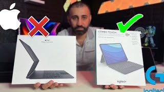 Logitech Combo Touch افضل وارخص من ماجيك كيبورد للايباد