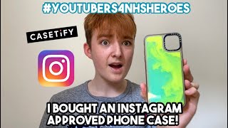 I Bought an Instagram AD Phone Case! (Unboxing and Review) #YouTubers4NHSHeroes