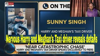 ‘Nervous’  Harry and Meghan’s taxi driver reveals details to Piers Morgan  -Reaction