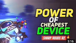 Power of Cheapest device Aquos R2⚡ || LAG FIX AT THE END ❤️