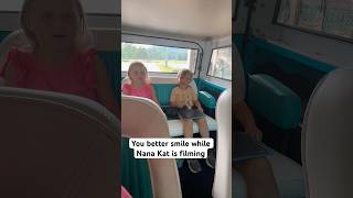 Nana Kat wasn’t giving them any slack!! #2024 #nana #pop #dad #mom #kids #family #joyride #smile