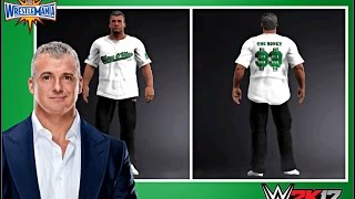 WWE 2K17: Shane McMahon - WWE WrestleMania 33 Attire ᴴᴰ