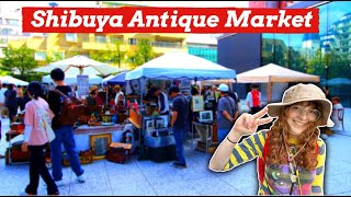 Exploring Tokyo's Enchanting Antique Market in Shibuya Garden | Hidden Treasures and Romantic Finds