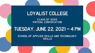 Class of 2020: Applied Skills and Technology SK