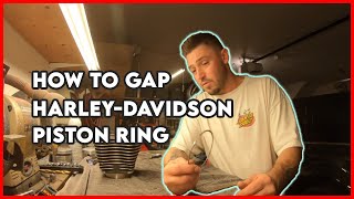 HOW TO GAP 🏁HARLEY-DAVIDSON 🏁PISTON RINGS⛽🔥🚨