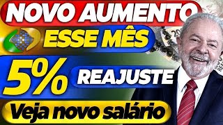 INSS: AUMENTO de SALÁRIO APROVADO esse MÊS?! VEJA o seu NOVO SALÁRIO ATUALIZADO pelo INSS!