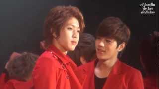 Myungyeol Moment #017: L smells Sungyeol