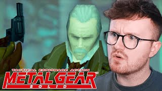 Metal Gear Solid Is Not What I Expected FIRST Playthrough!