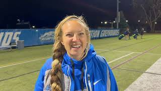 Postgame Interview with Field Hockey Head Coach Annie Lahey (11/3/23)