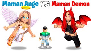 Brookhaven, Maman ANGE vs Maman DÉMON... 😇😈 (Roblox)