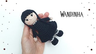 MINI WANDINHA - COLEÇÃO PERSONAGENS AMIGURUMI