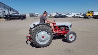 1962 Ferguson tractor TE020 with Ferguson 3 Hitch Plow