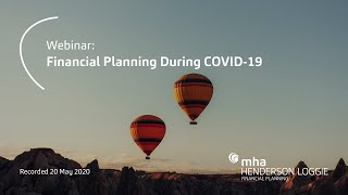 Webinar: Financial Planning During COVID-19