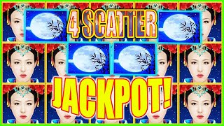 I Got LUCKY JACKPOT! 4 Scatter Bonus in Bonus High Limit Autumn Moon Dragon Link Slot