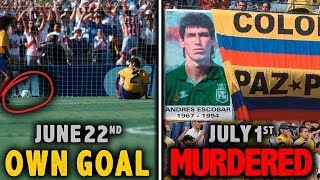 Player was MURDERED for OWN GOAL | Colombia vs USA|WC 1994