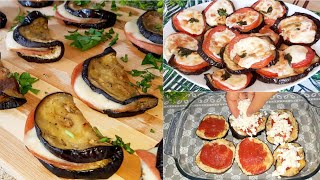 3 Deliziose RICETTE di MELANZANE al FORNO!! NON FRIGGERAI mai più le MELANZANE!!