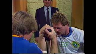 1982 Qtr Final Armwrestling Phil Mann v Jon Hardy