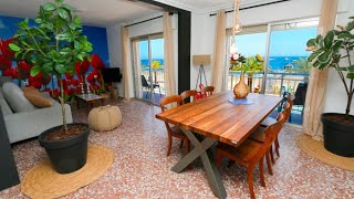 VDE-097 Spacious apartment with sea view on the promenade and beach of Lo Pagán