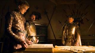 Game of Thrones 4x01- Joeffrey and Jaime Scene