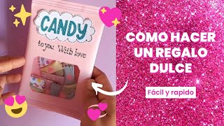 Regalo Dulce y Personalizado: Cómo hacer  caramelos🍬 Sorpresa para tu Novio o Amiga.