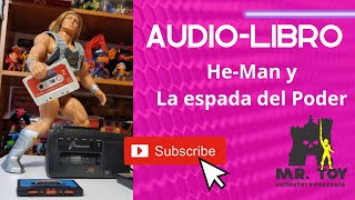 AudioLibro He-Man y la espada del Poder Mr Toy Collector Motu Masters of the Universe vintage retro