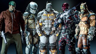 New Batman & Red Hood Arkham Knight Mod Suits |Cutscene, Combat & Display Showcase