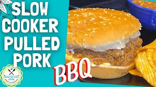 Slow Cooker PULLED PORK BBQ