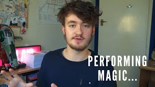 How to Start PERFORMING Magic - Cavan Booth