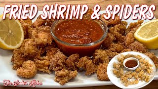 FRIED SHRIMP & FRIED SPIDERS LOUISIANA STYLE