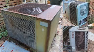 Vintage HVAC - Carrier 38BA, York Stellar & Tombstone Condensers