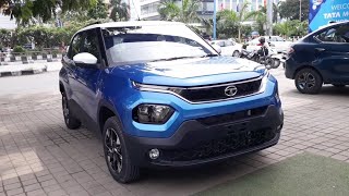 Tata Punch | Tornado Blue | Exterior And Interior | Walk Around