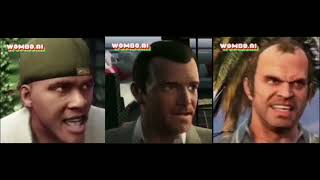 GTA 5 protagonists singing Heat Waves (deepfake)