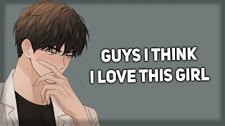 Overhearing your boyfriend talking about you [Surprised] [ASMR Boyfriend]