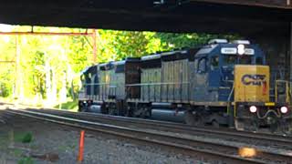 CSX Local C770 Returns To Woodbourne Yard With Lite Power