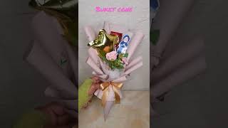 Buket cone buket hari guru #buket #diy #buketcone #tutorialbuket #bukethariguru #shorts