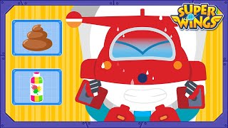 [Игра SUPERWINGS] Выберите игры | Пу-пу игра | Полицейская игра | Супер Крылья Геймплей