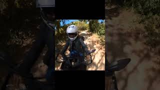 motorcycle adventure with kymco dtx 360