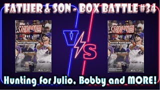 HOFer Member's ONLY SP!! Father & Son Box Battle #35 - 2022 Topps Stadium Club Blasters