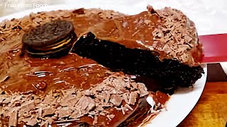 No bake Oreo cheesecake |  Chocolate Cake in sauce pan#@FreeFromFoods