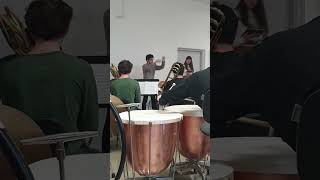 Fanfare (first rehearsal) - Valeriia Dolhikh (2023) / MUK, Vienna