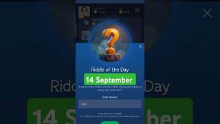 Riddle of the Day Musk Empire | X Empire Riddle of the Day | 13 September #xempire #muskempire