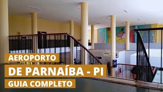 COMO É O AEROPORTO DE PARNAÍBA - PIAUÍ | VOANDO DE PARNAÍBA PARA TERESINA COM A AZUL