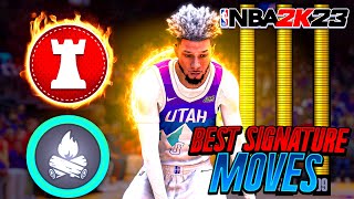 NEW *UPDATED* BEST DRIBBLE MOVES IN NBA 2K23 + BEST COMBO MOVES IN NBA 2K23! Best Dribble Moves 2k23