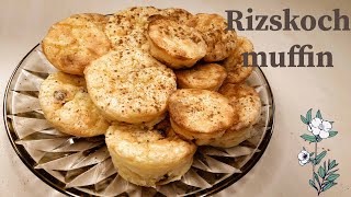 RIZSKOCH MUFFIN🧁 | MARADÉK TEJBERIZS FELHASZNÁLÁSA 🤩 | Tudatos konyha | @megcsinalod_anyuci