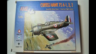 AML 1/72 Curtiss Hawk 75 A-1 Duxford Series Final Reveal