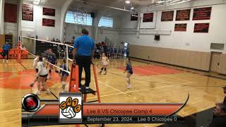 Girls' Varsity Volleyball, Chicopee Comprehensive HS at Lee Middle & High School, September 23, 2024